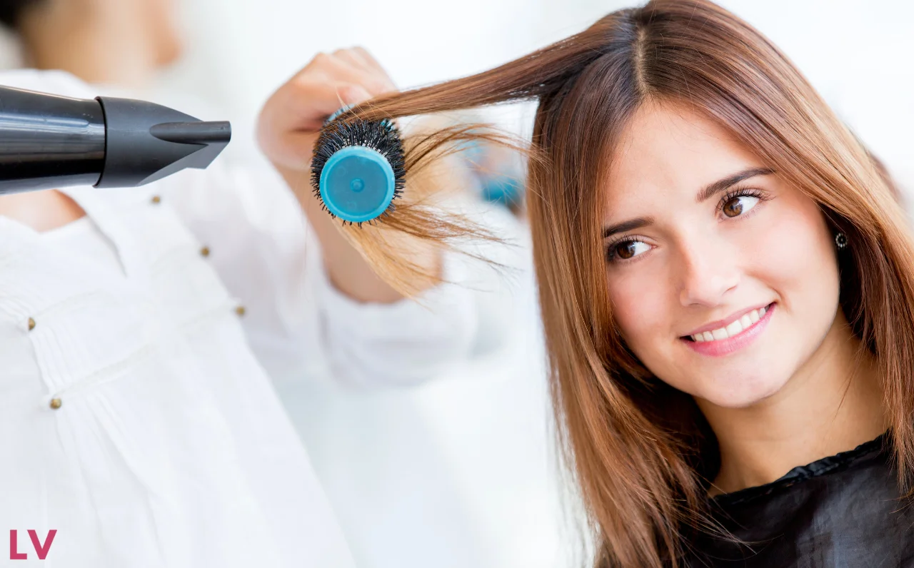 Use a round brush when blow-drying to give your hair more body and volume.